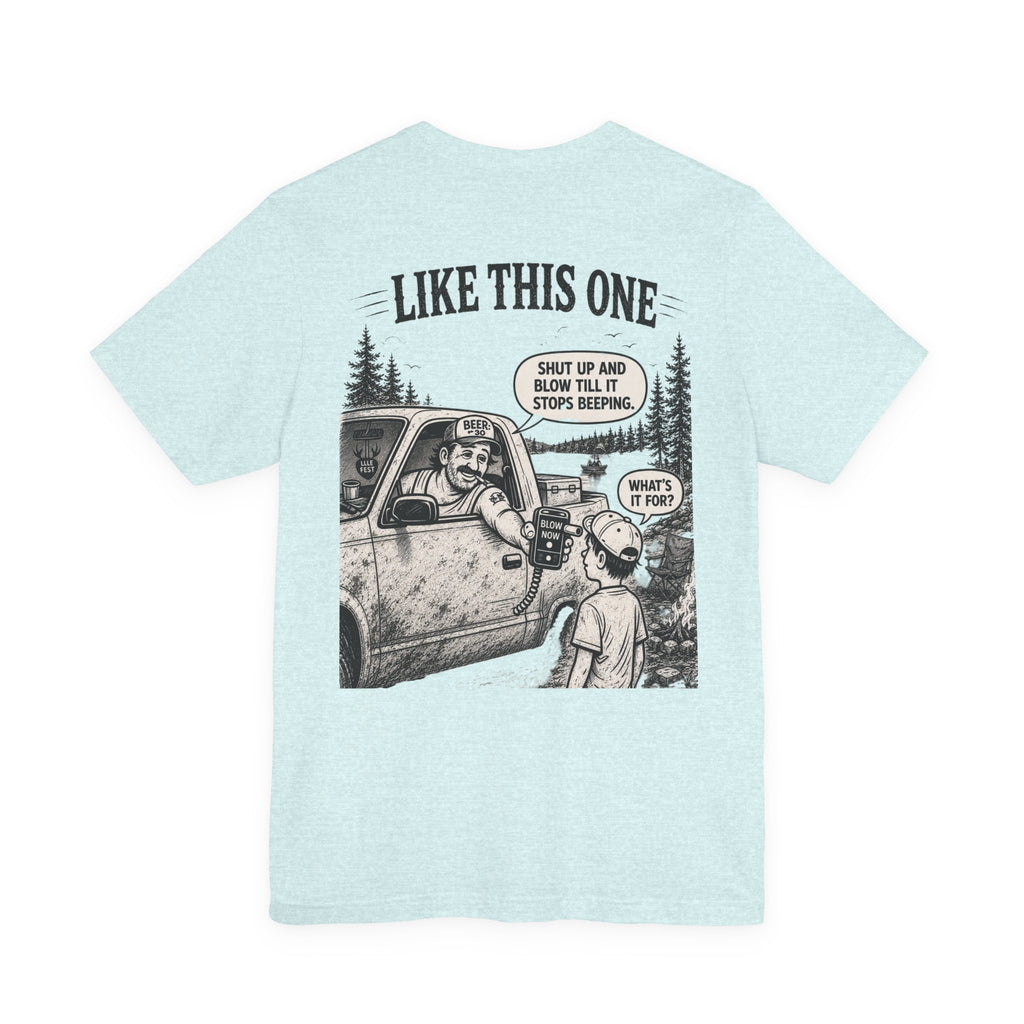 “Some lessons stick with you…” Funny Unisex Short Sleeve Tee