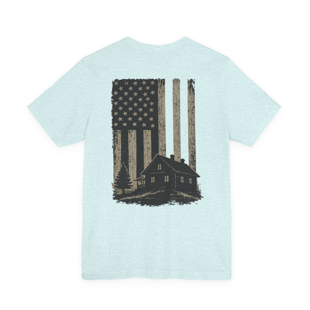 “I don’t live in fear, I live prepared” Unisex Short Sleeve Tee