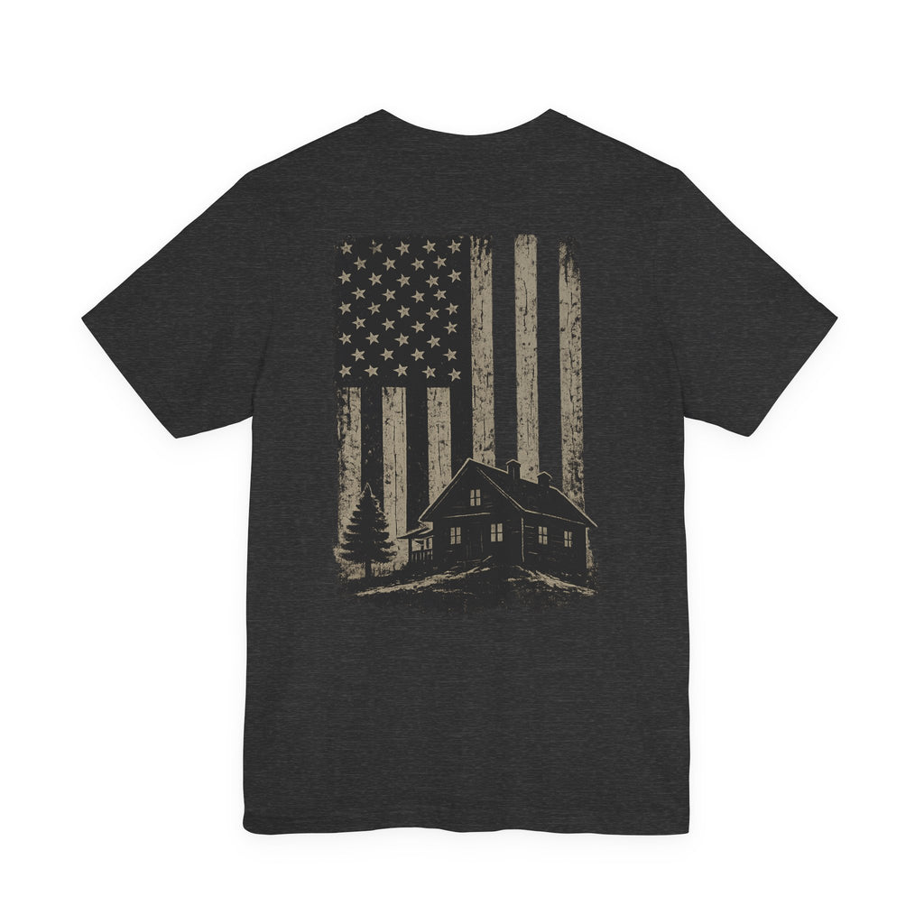 “I don’t live in fear, I live prepared” Unisex Short Sleeve Tee