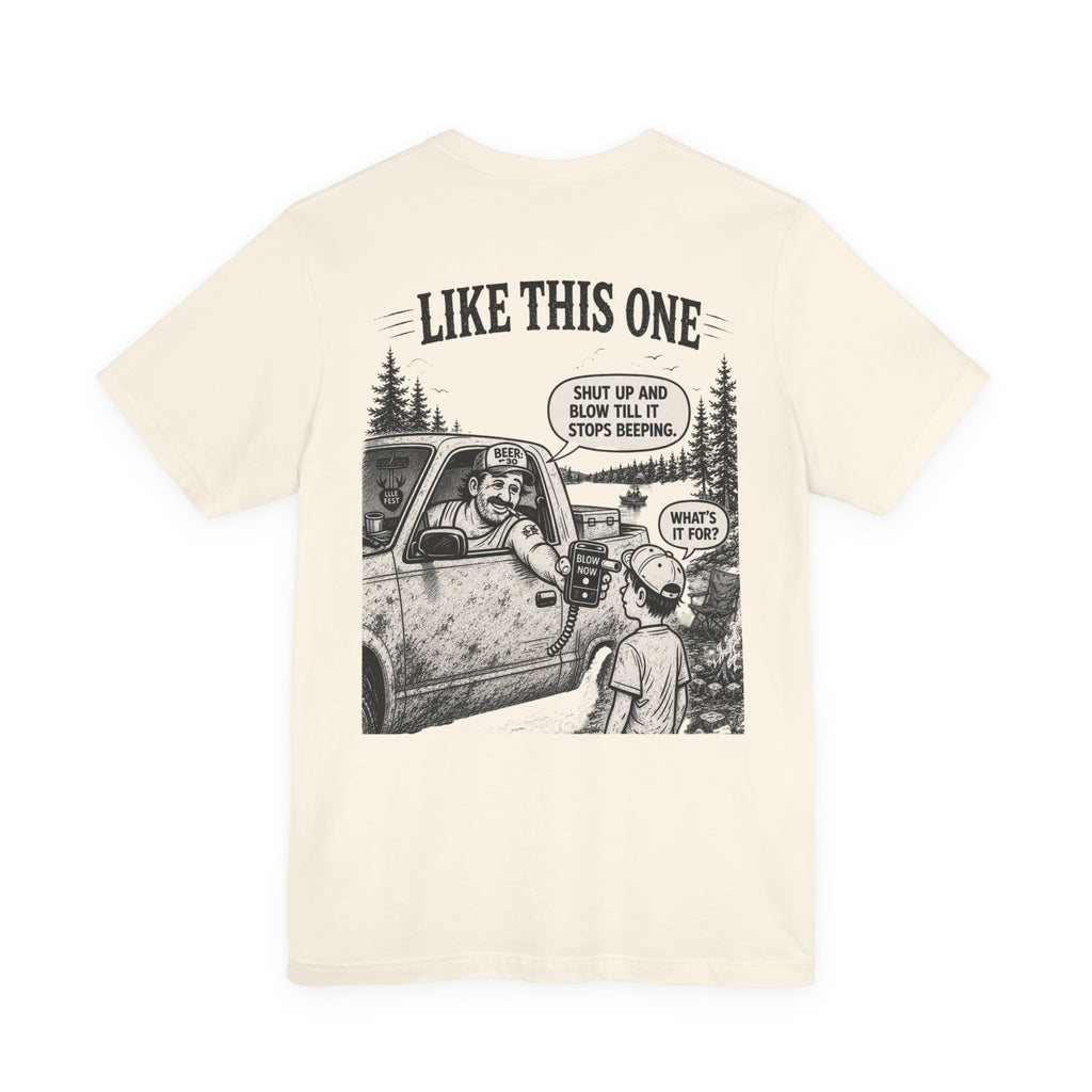 “Some lessons stick with you…” Funny Unisex Short Sleeve Tee
