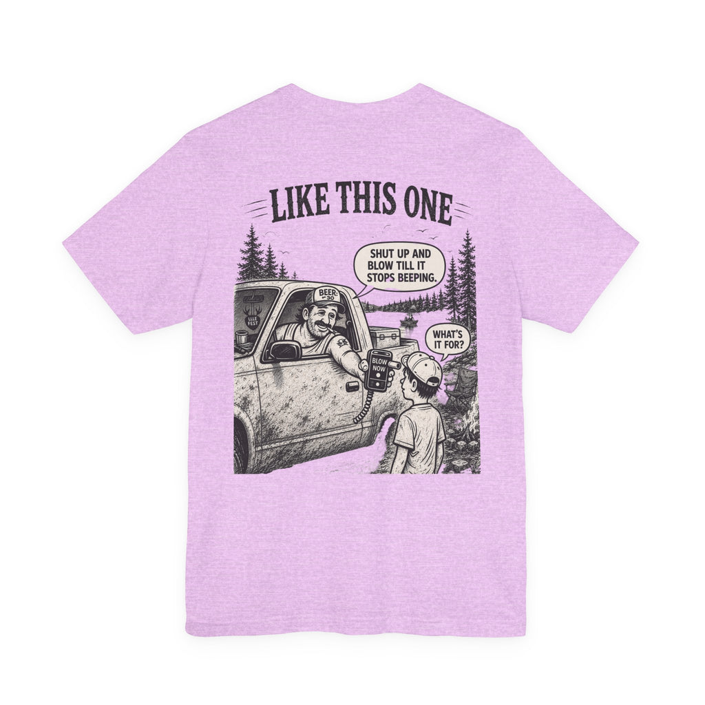 “Some lessons stick with you…” Funny Unisex Short Sleeve Tee