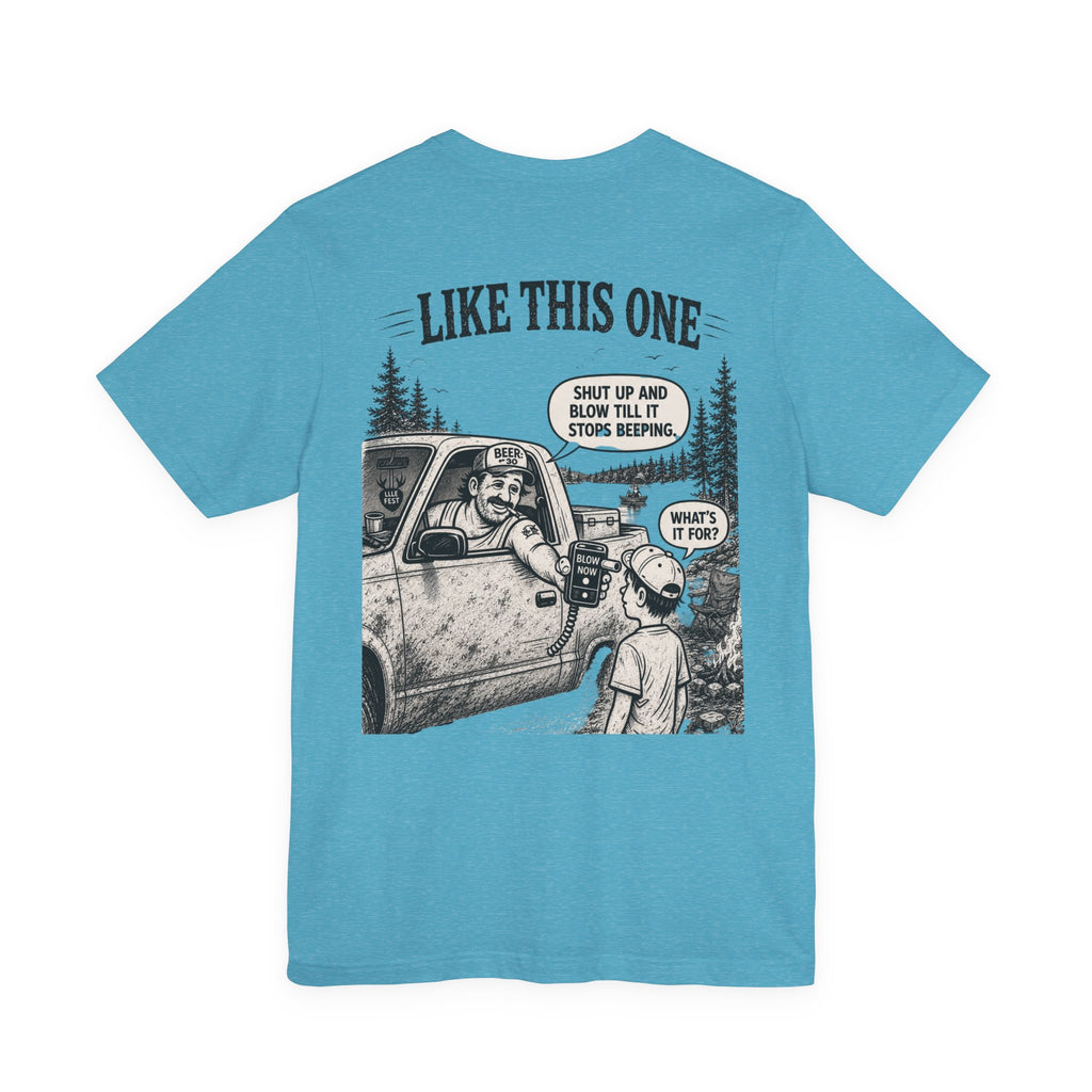 “Some lessons stick with you…” Funny Unisex Short Sleeve Tee