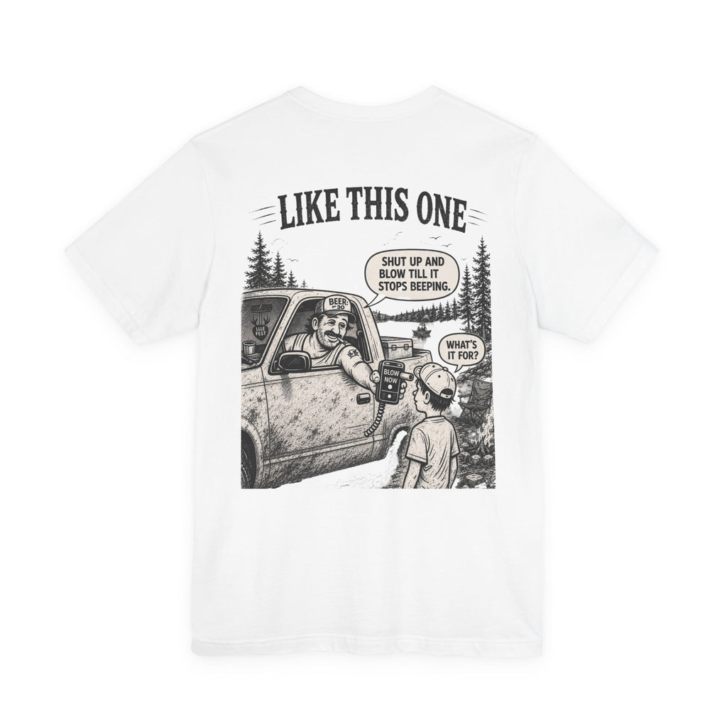 “Some lessons stick with you…” Funny Unisex Short Sleeve Tee
