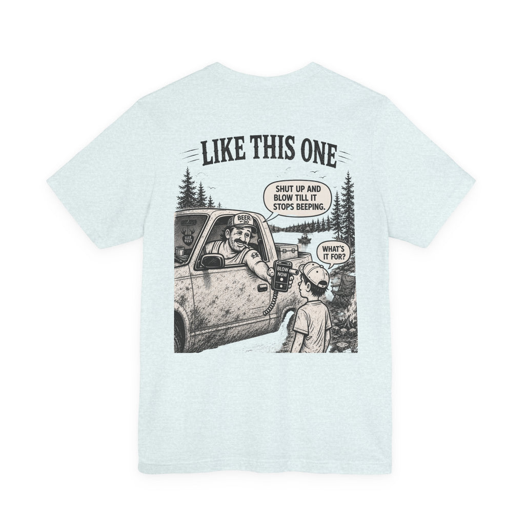 “Some lessons stick with you…” Funny Unisex Short Sleeve Tee