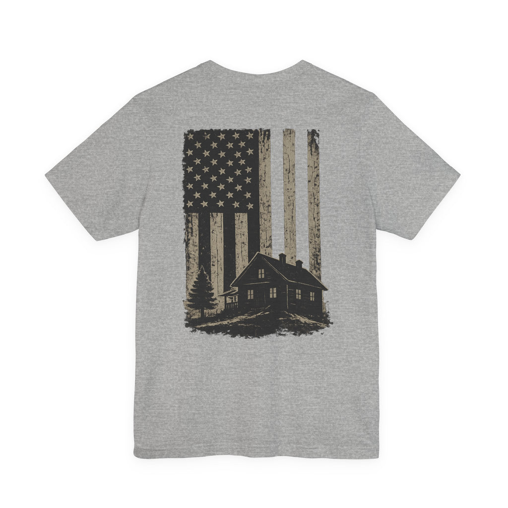 “I don’t live in fear, I live prepared” Unisex Short Sleeve Tee
