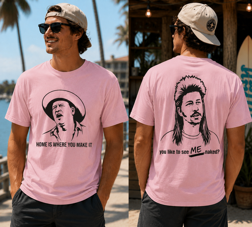 “Home is where you make it..” Funny Unisex Jersey Short Sleeve Tee