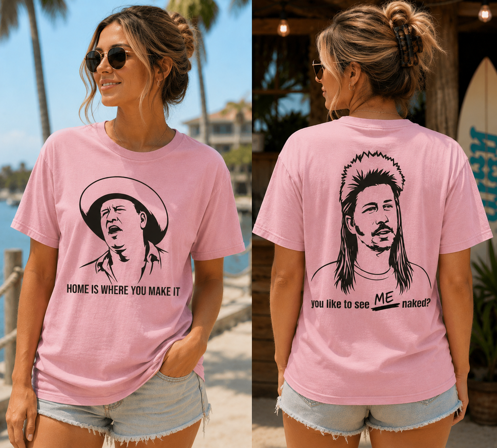 “Home is where you make it..” Funny Unisex Jersey Short Sleeve Tee