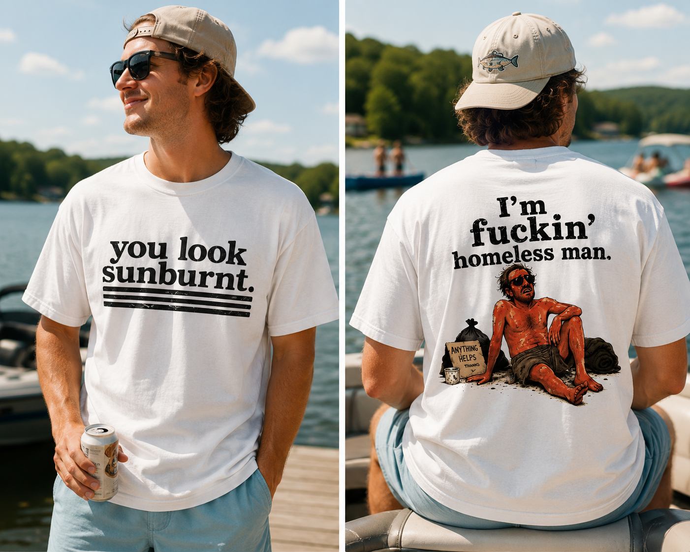 “You Look Sunburnt..” Funny Unisex Tee
